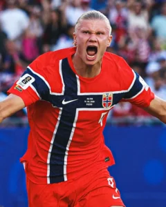 Erling Haaland has scored in his FIRST World Cup appearance for Norway! 🇳🇴